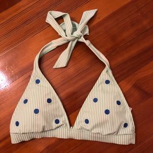 Vineyard Vines Stripes & Polka Dots Bikini Top